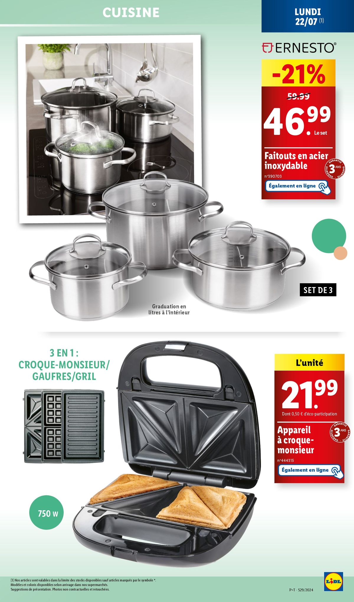 Catalogue Pour tous les fans de cuisine et bricolage, des réductions vous attendent chez Lidl !, page 00025