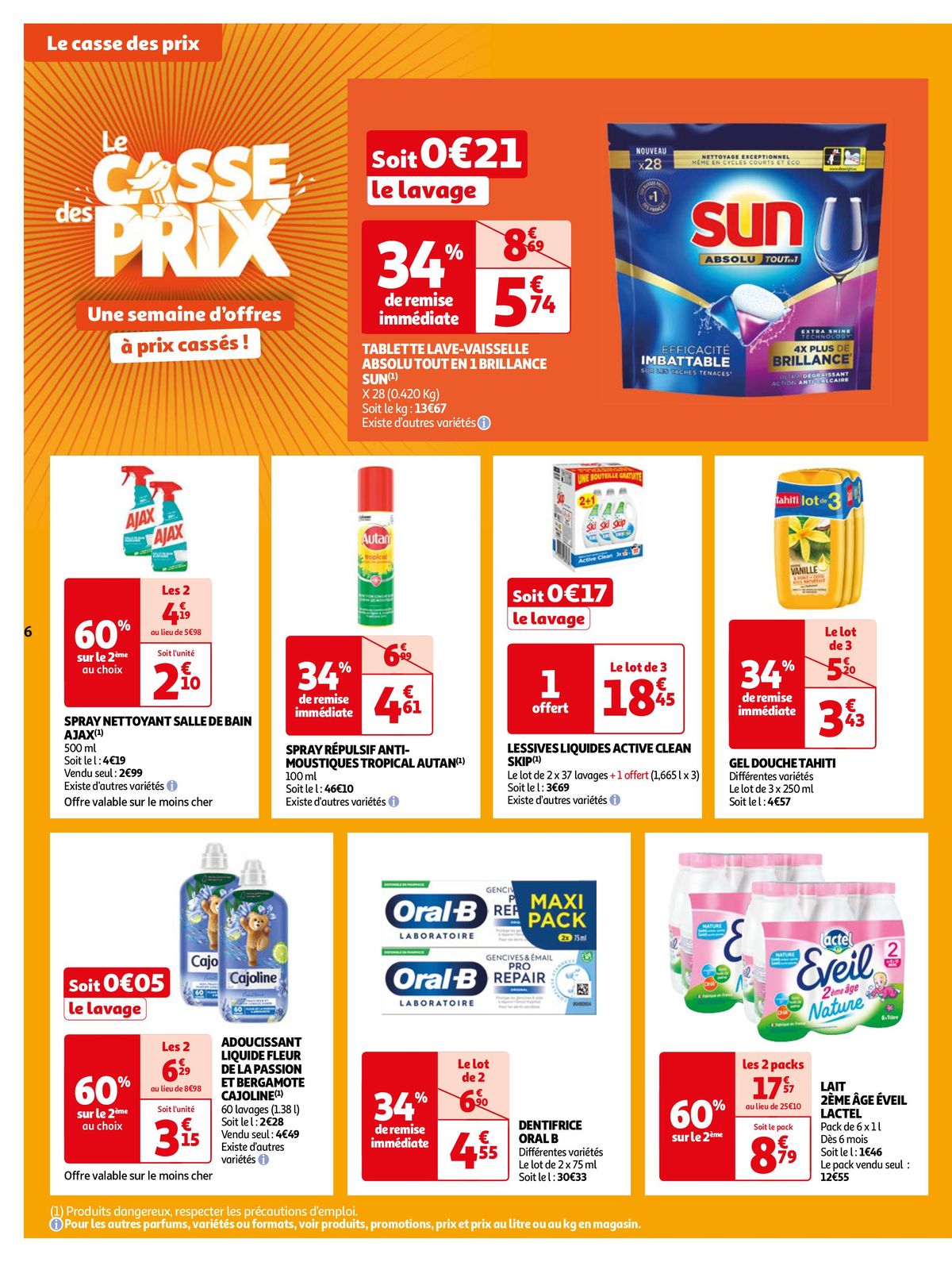 Catalogue C'est la casse des prix dans votre supermarché !, page 00006