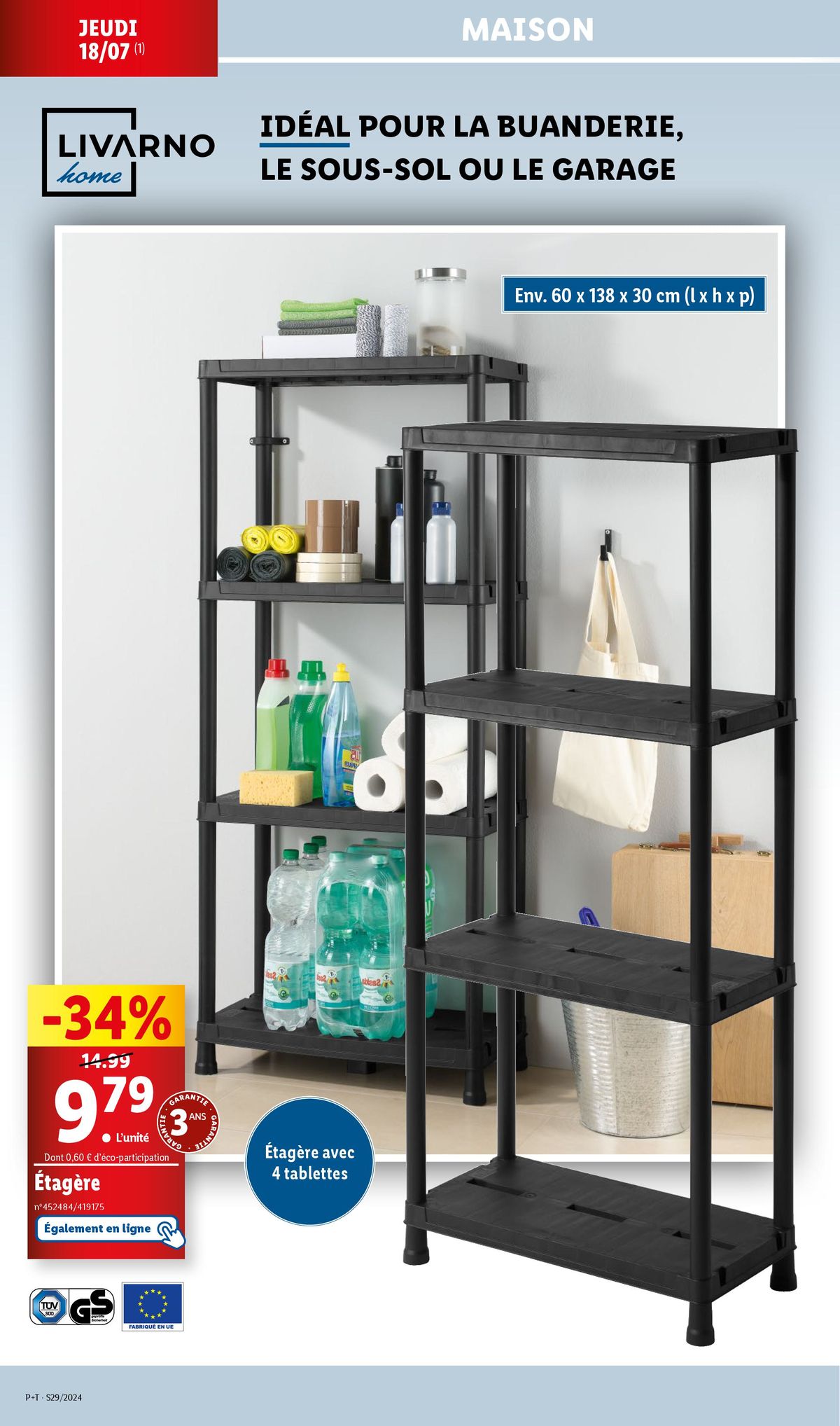 Catalogue Pour tous les fans de cuisine et bricolage, des réductions vous attendent chez Lidl !, page 00006