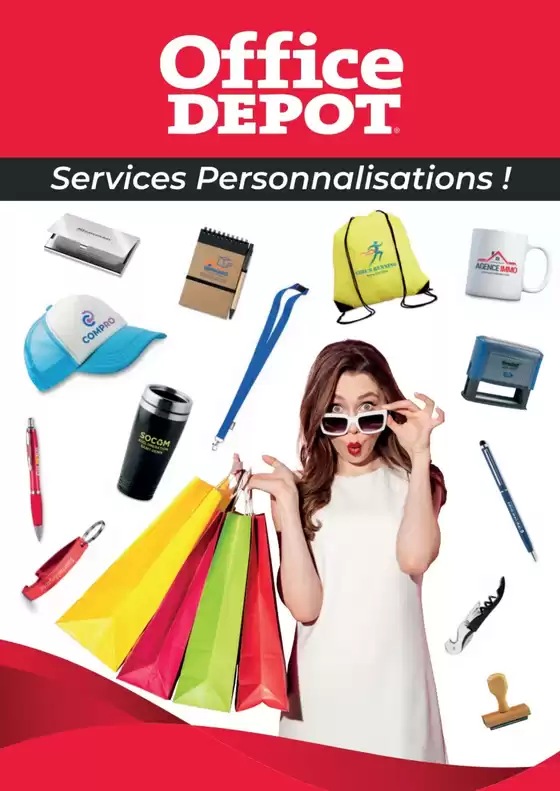 Catalogue Office Depot à Roubaix | Services personnalisations 2023 - 2024 | 10/07/2024 - 31/12/2024