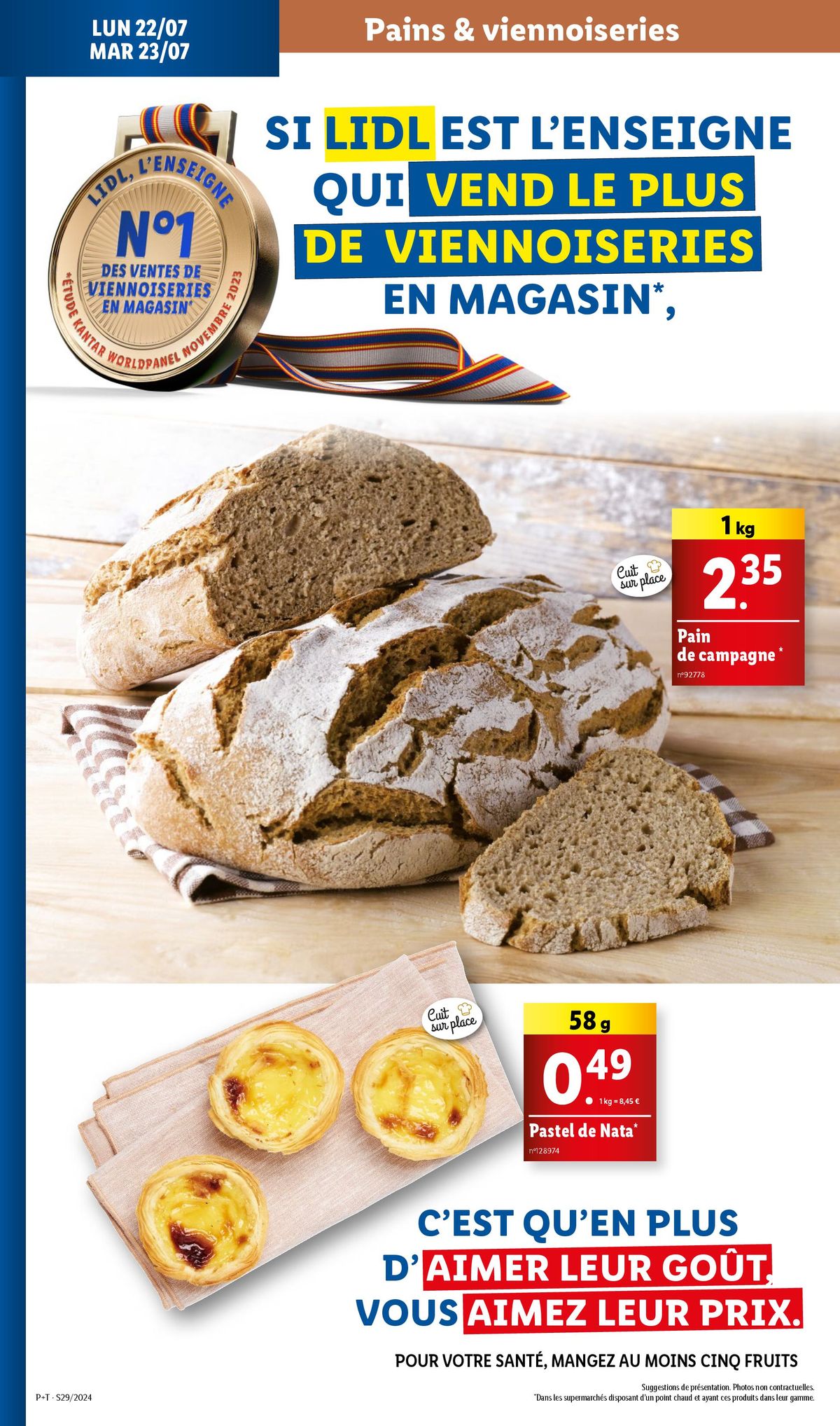 Catalogue Faites le plein de courses et profitez des petits prix Lidl sur vos articles du quotidien , page 00046