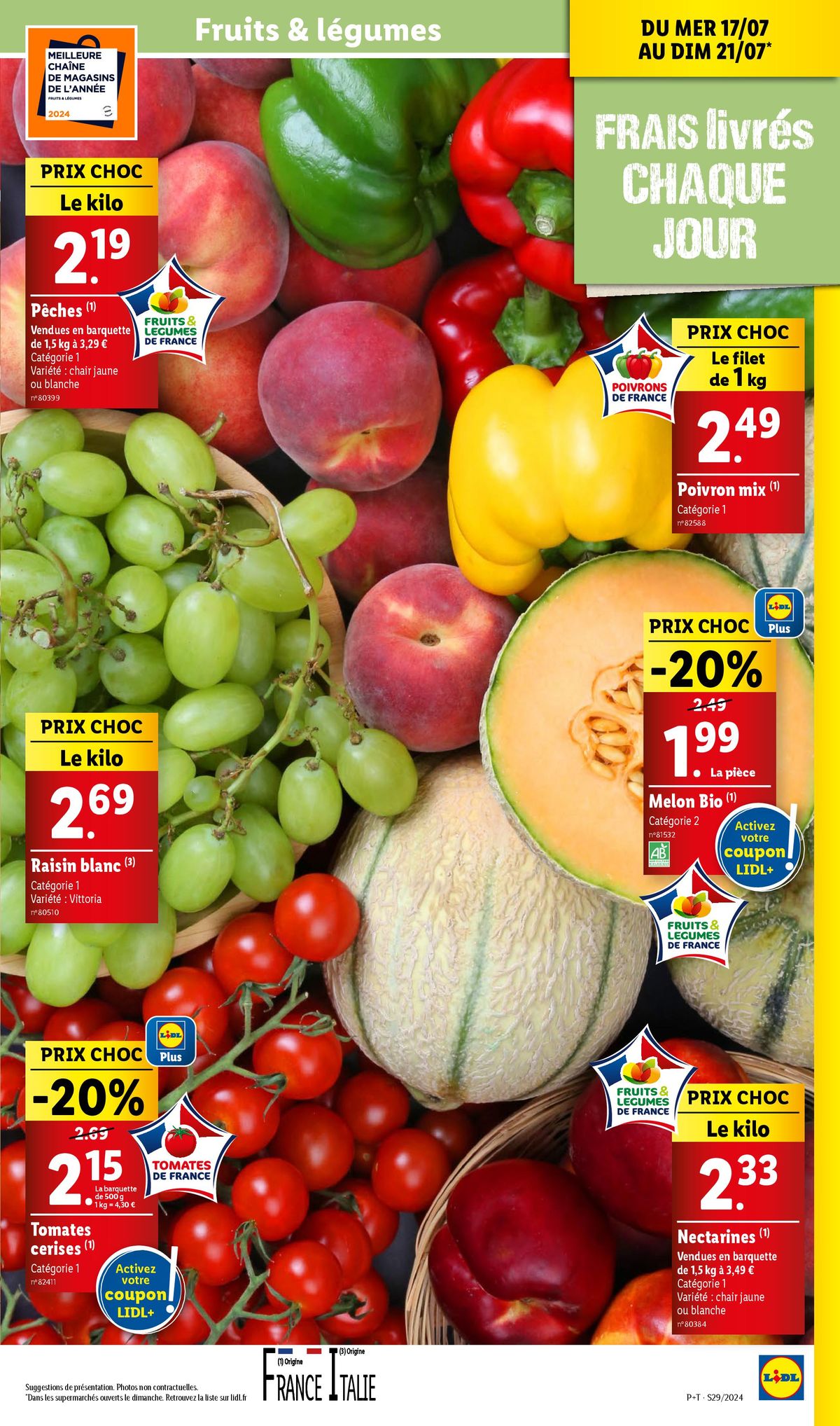 Catalogue Faites le plein de courses et profitez des petits prix Lidl sur vos articles du quotidien , page 00005