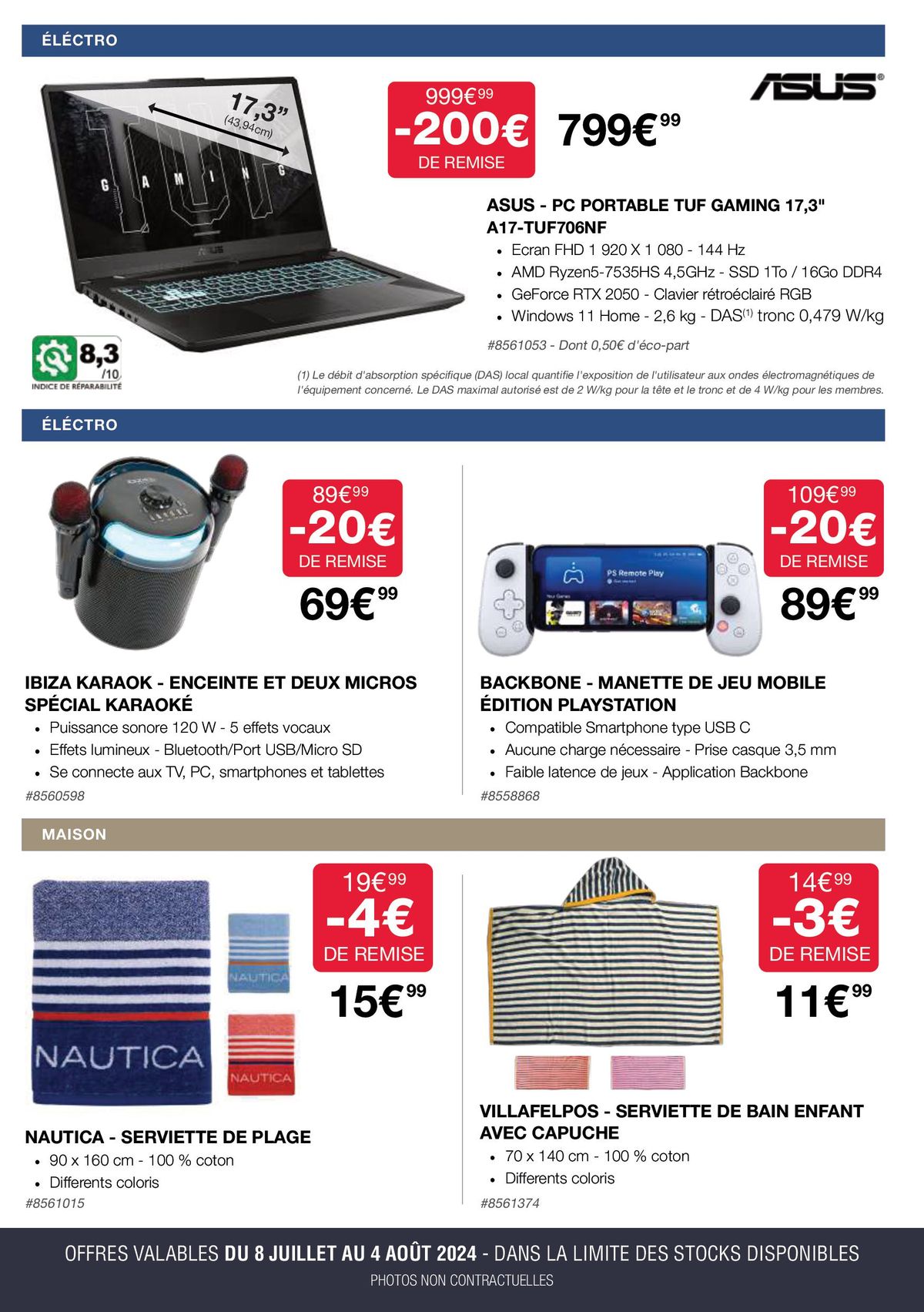 Catalogue NOS PROMOS DU MOMENT, page 00004