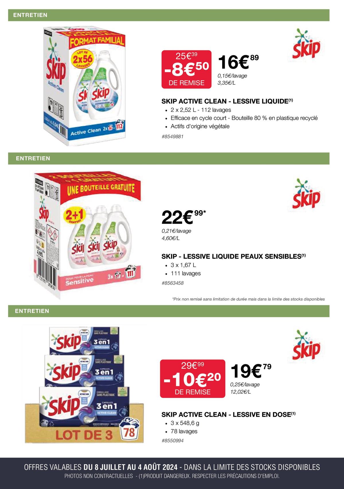 Catalogue NOS PROMOS DU MOMENT, page 00012