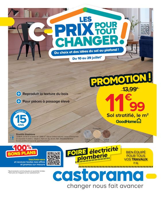 Catalogue Castorama à Dardilly | Promotion ! | 12/07/2024 - 29/07/2024