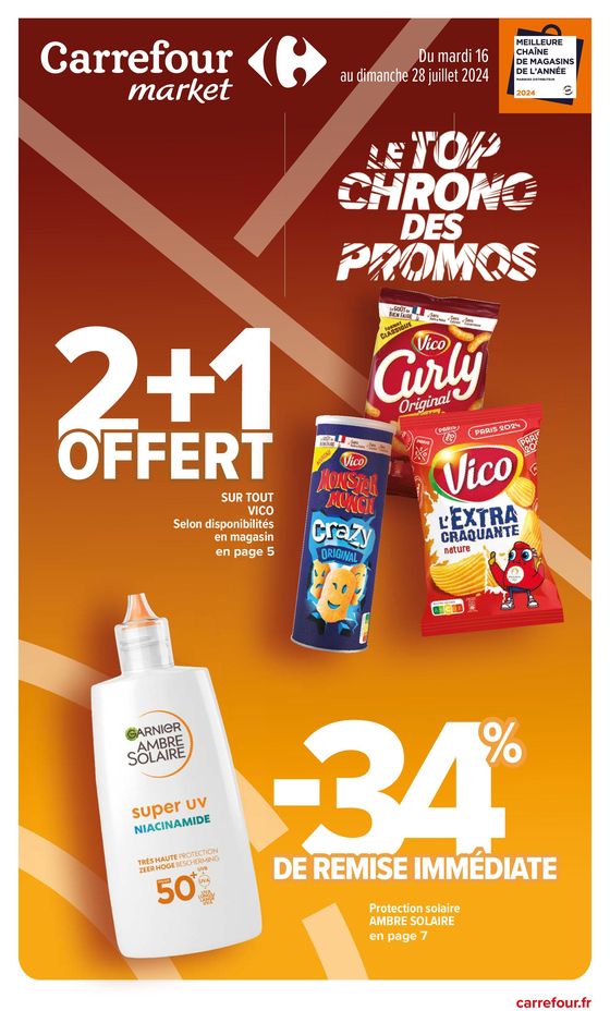 Le Top chrono des promos 2