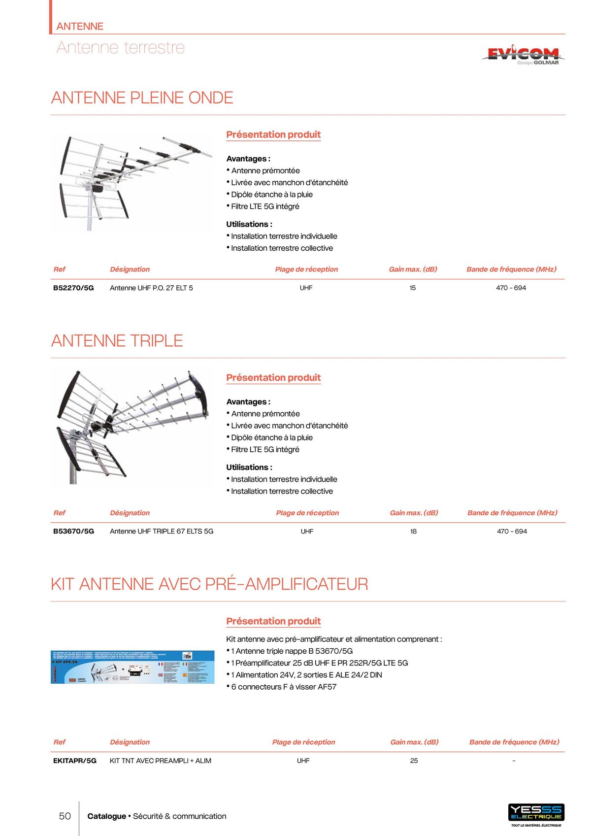 Catalogue Catalogue éclairage, page 00052