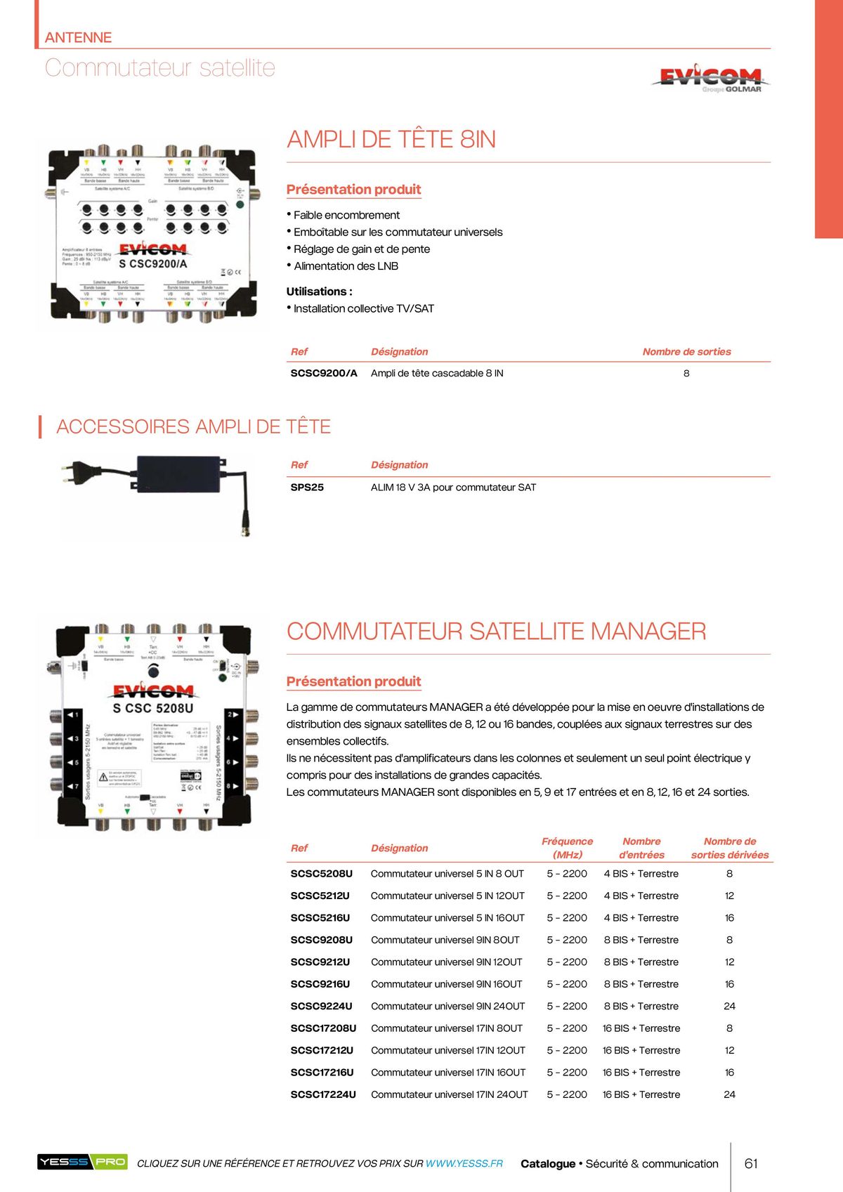 Catalogue Catalogue éclairage, page 00063