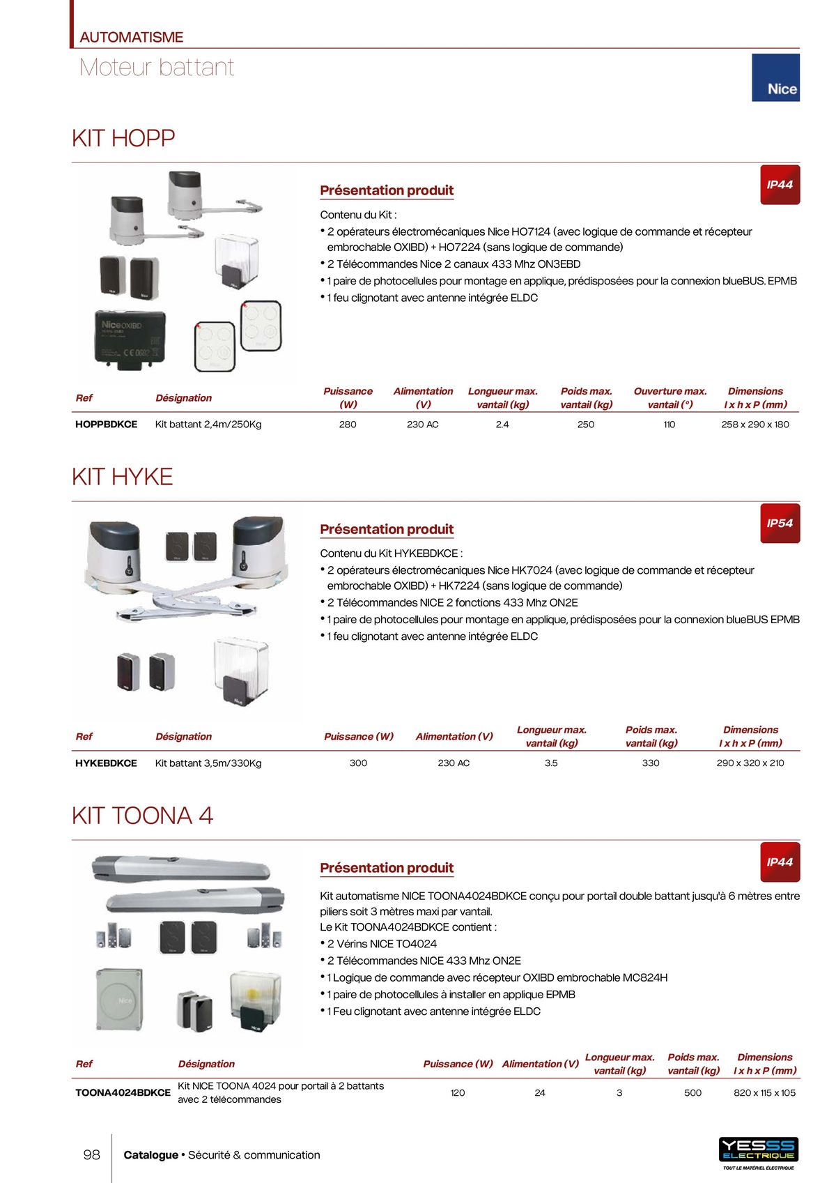 Catalogue Catalogue éclairage, page 00100