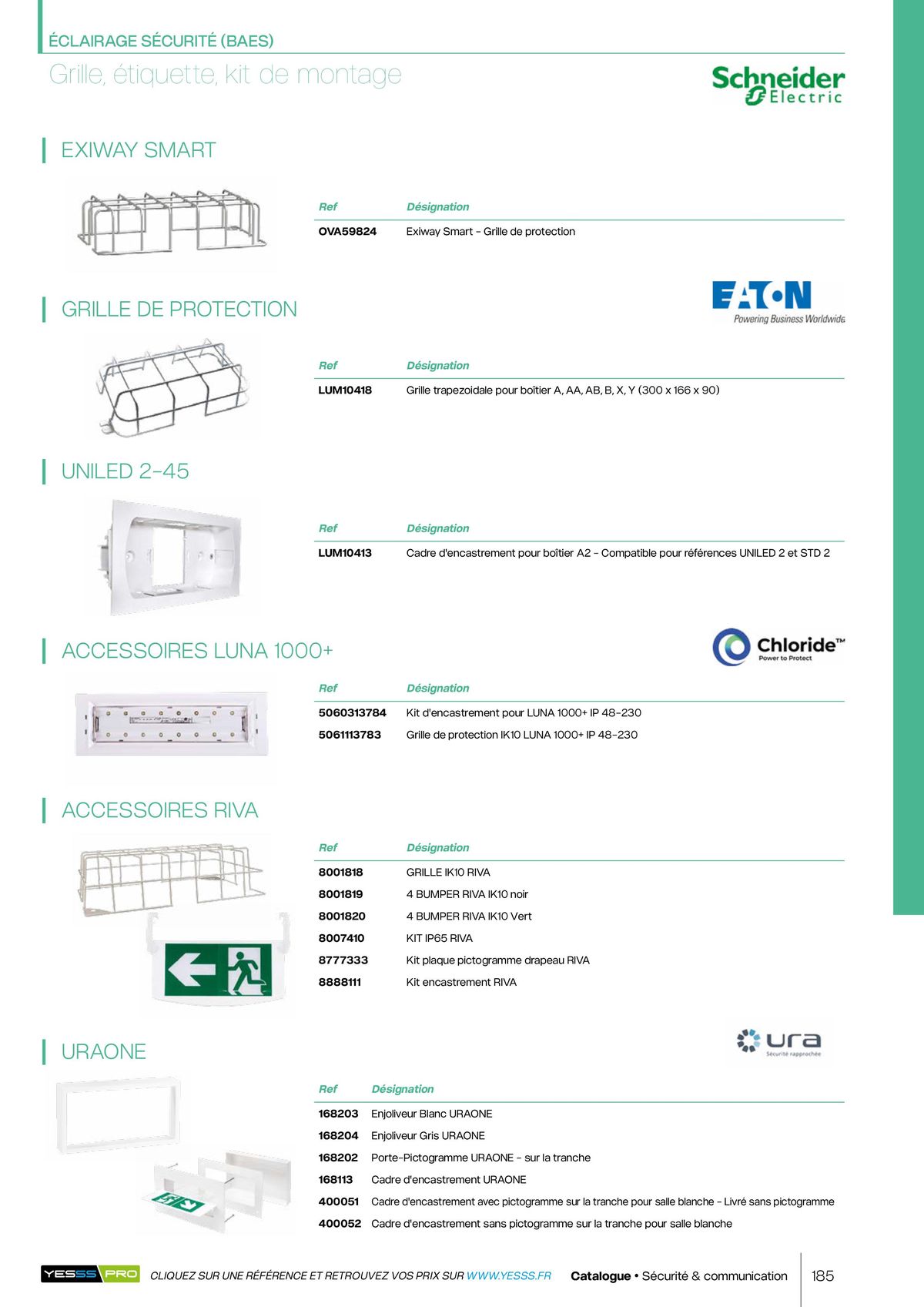 Catalogue Catalogue éclairage, page 00187