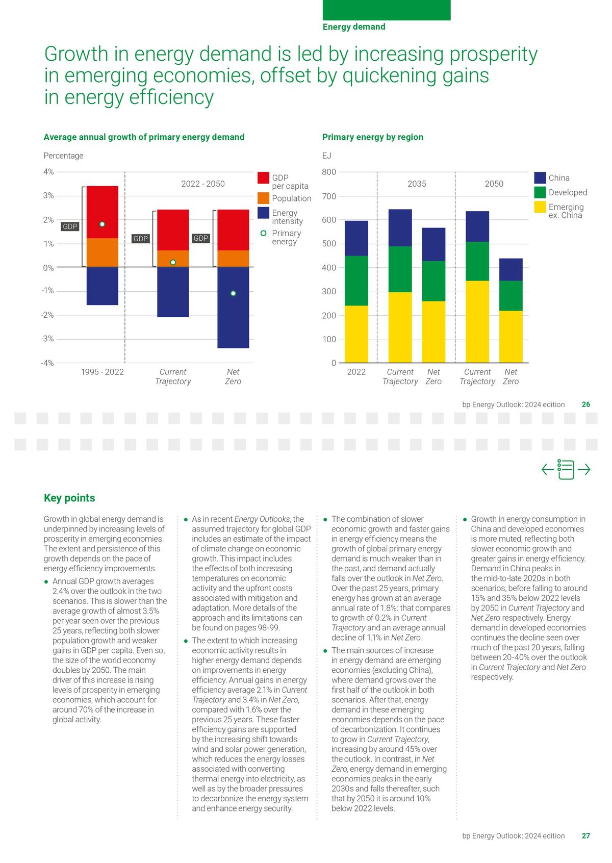 Catalogue Energy Outlook 2024 explores the key trends and uncertainties surrounding the energy transition., page 00014