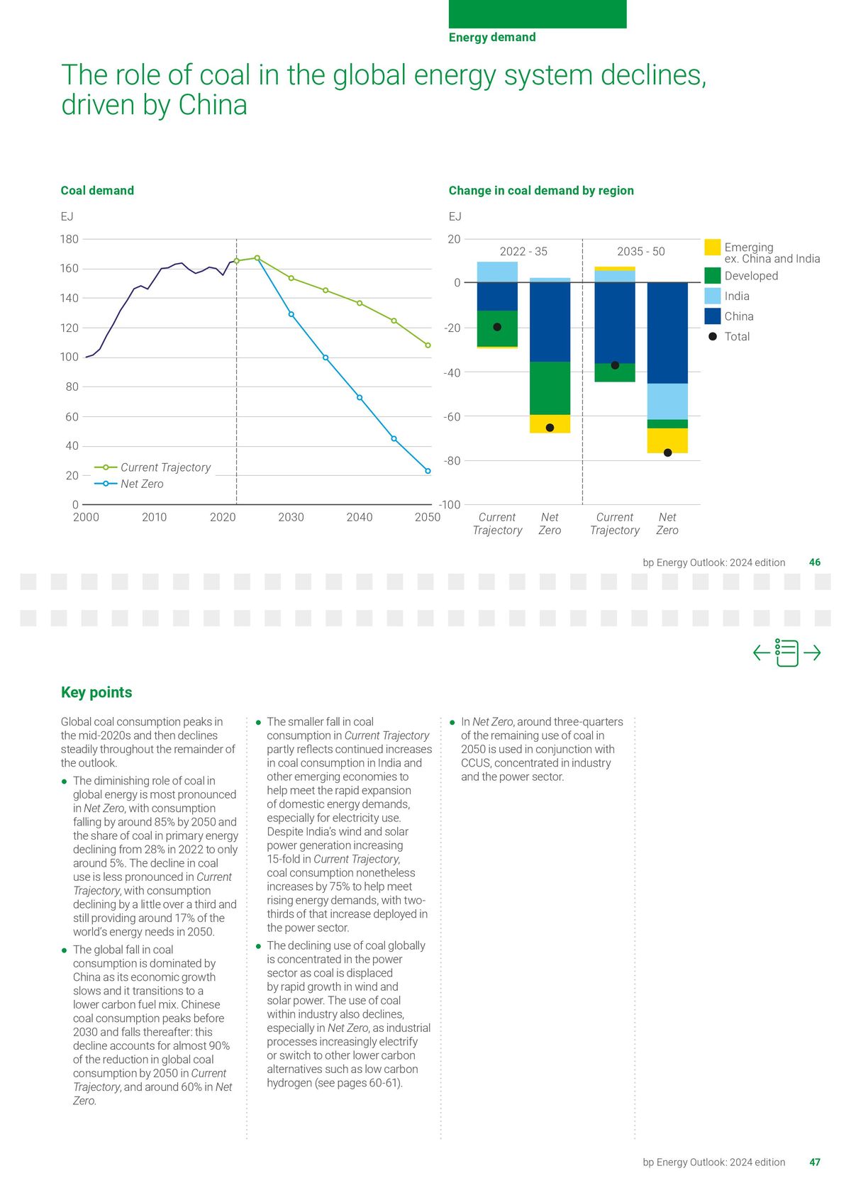 Catalogue Energy Outlook 2024 explores the key trends and uncertainties surrounding the energy transition., page 00024