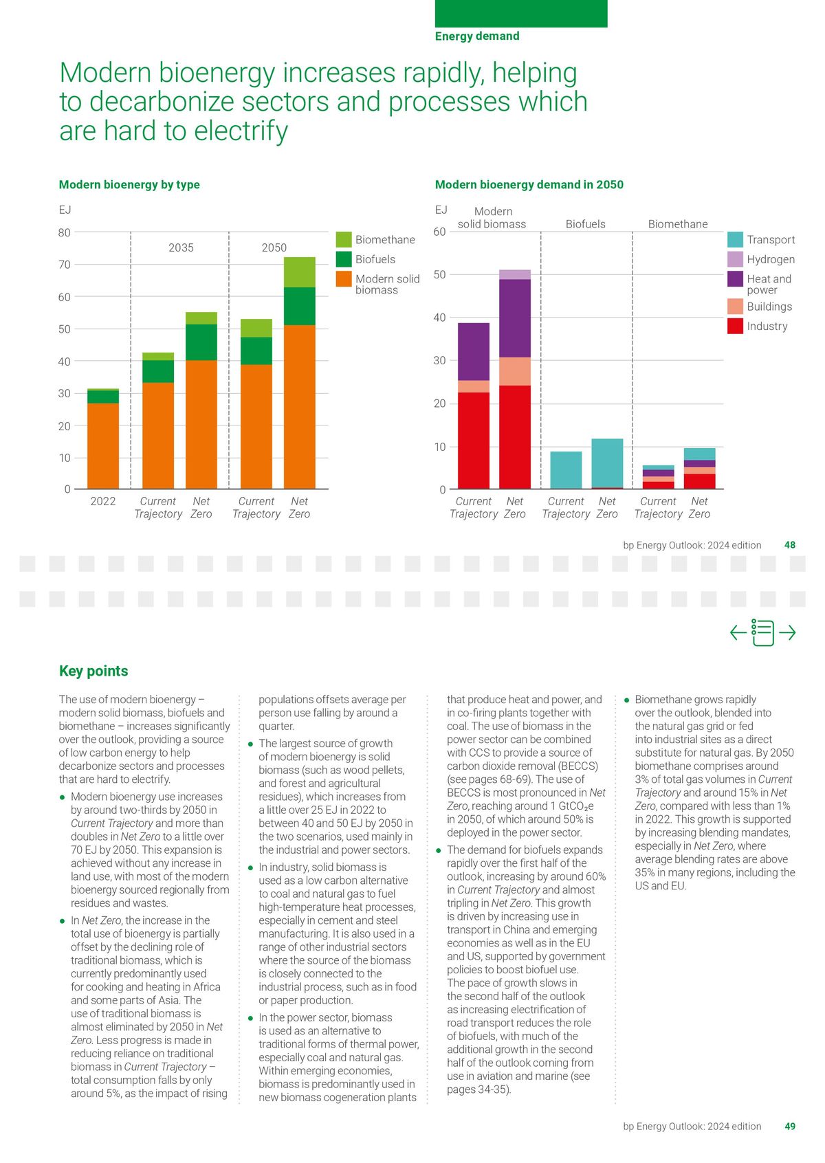 Catalogue Energy Outlook 2024 explores the key trends and uncertainties surrounding the energy transition., page 00025