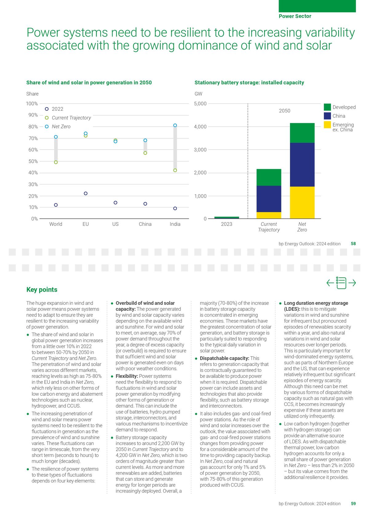 Catalogue Energy Outlook 2024 explores the key trends and uncertainties surrounding the energy transition., page 00030