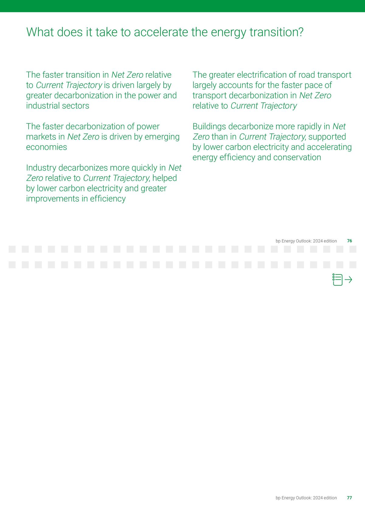 Catalogue Energy Outlook 2024 explores the key trends and uncertainties surrounding the energy transition., page 00039