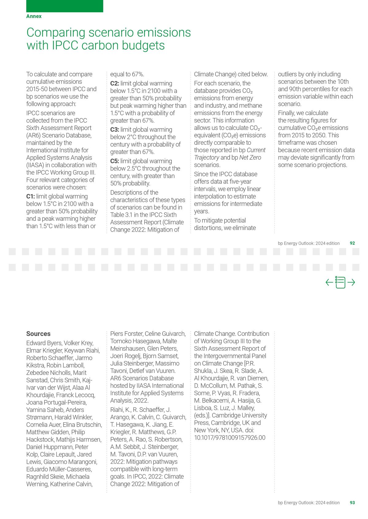 Catalogue Energy Outlook 2024 explores the key trends and uncertainties surrounding the energy transition., page 00047