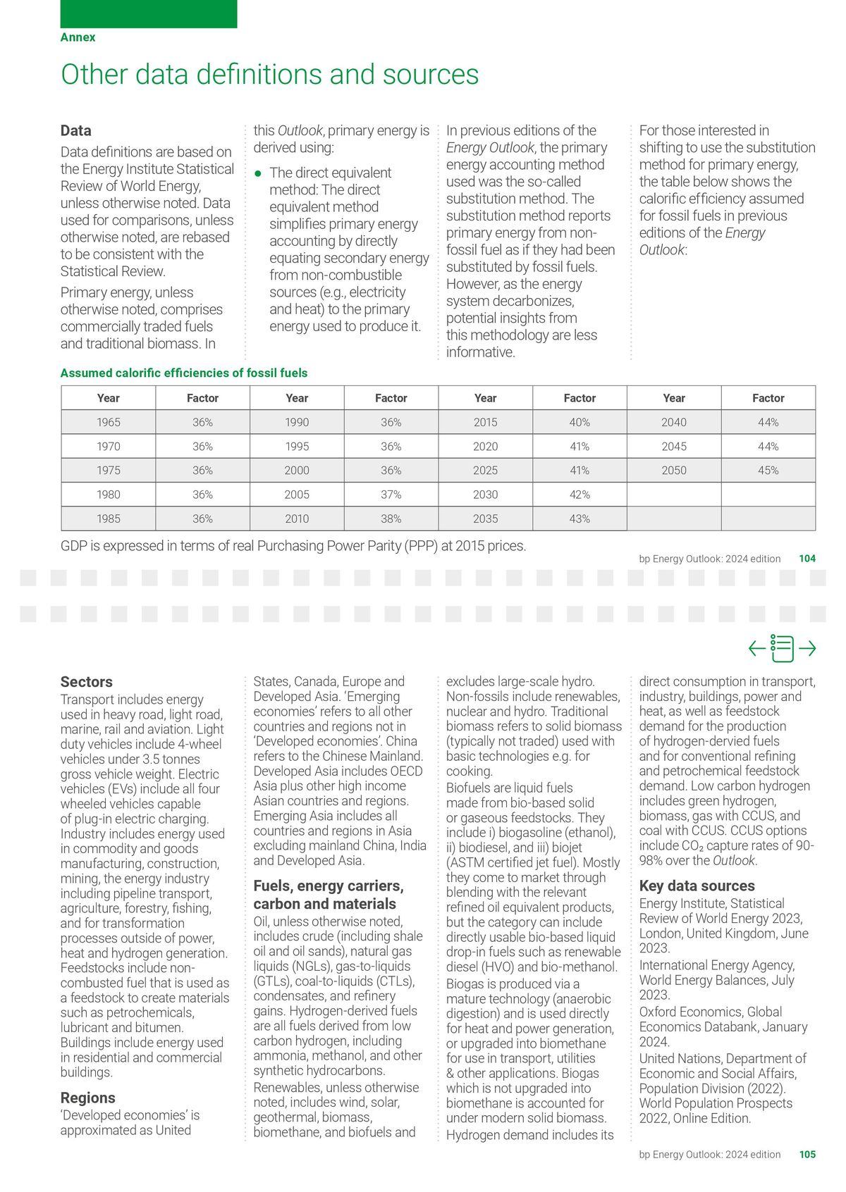 Catalogue Energy Outlook 2024 explores the key trends and uncertainties surrounding the energy transition., page 00053