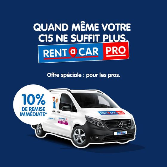 Catalogue Rent a car à Paris | C’est facile, c’est efficace, et c’est toujours Rent A Car. | 11/07/2024 - 31/07/2024