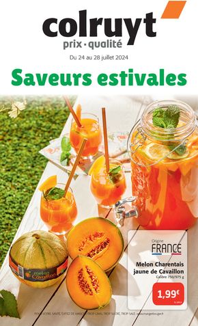 Catalogue Colruyt à Auxerre | Saveurs estivales | 24/07/2024 - 28/07/2024