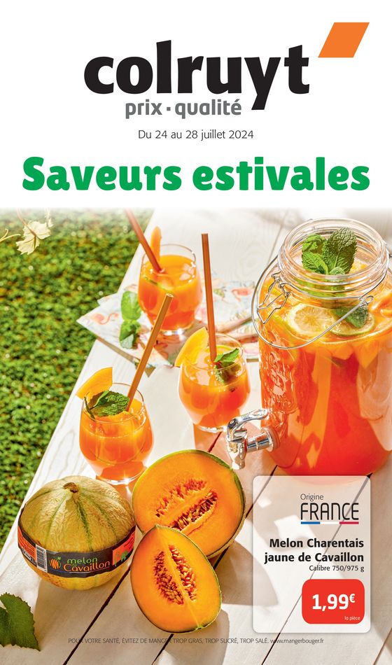 Catalogue Colruyt à Dijon | Saveurs estivales | 24/07/2024 - 28/07/2024