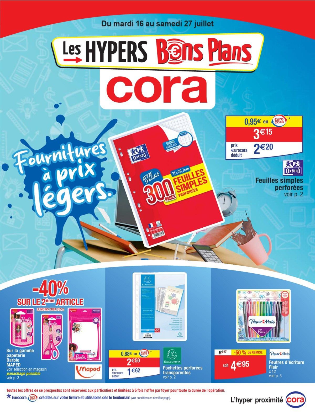 Catalogue Fournitures à prix légers, page 00001