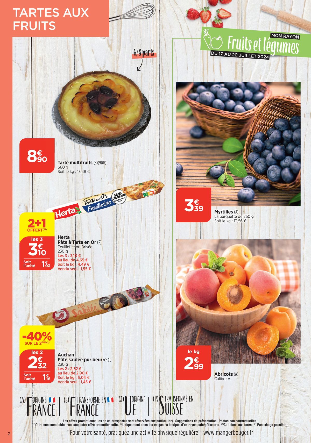 Catalogue Tarte de saison, page 00002