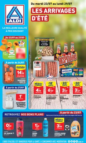 Promos de Discount Alimentaire à Albertville | Les arrivages d'été sur Aldi | 23/07/2024 - 29/07/2024