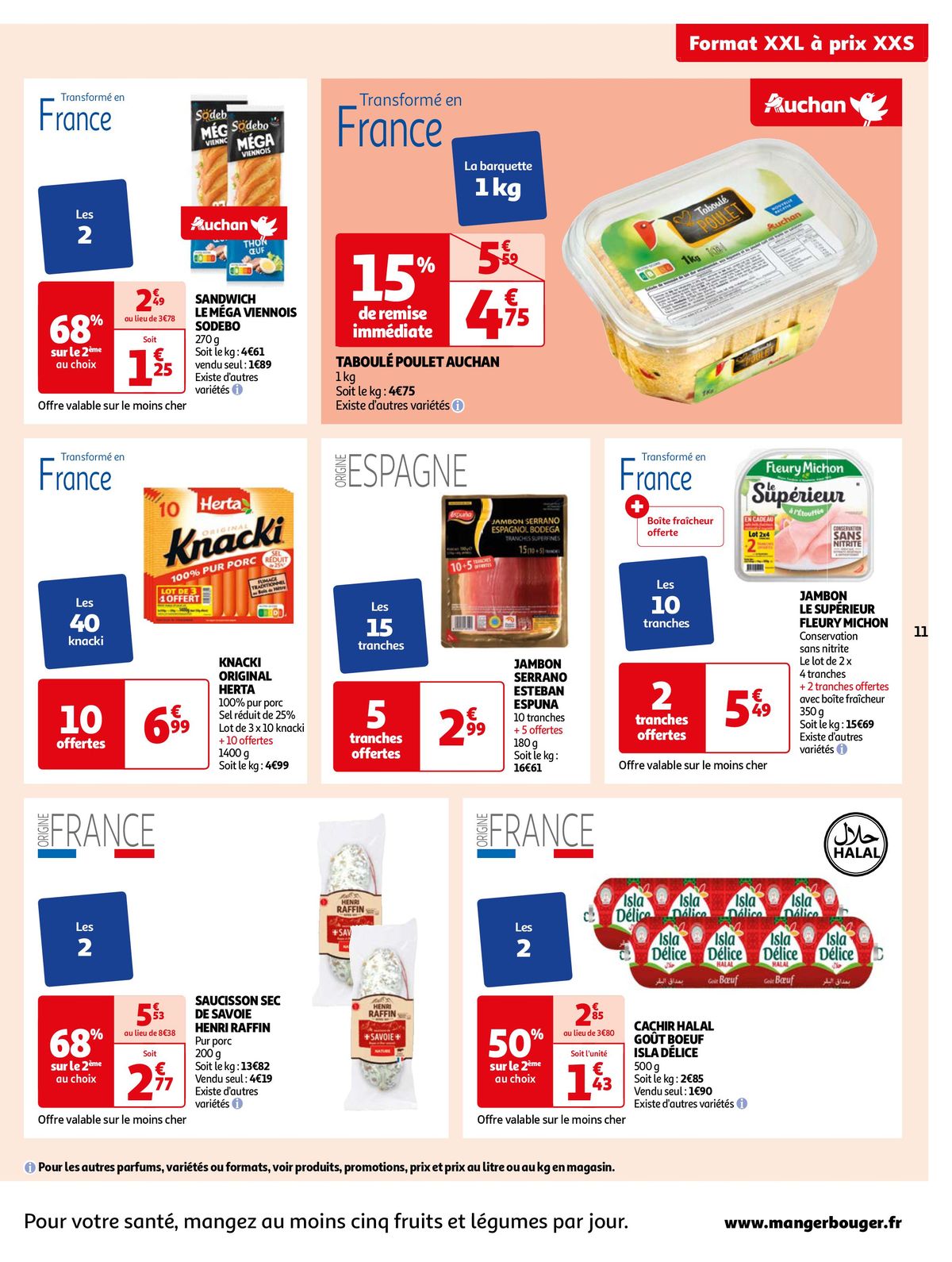 Catalogue Format XXL à prix XXS !, page 00011