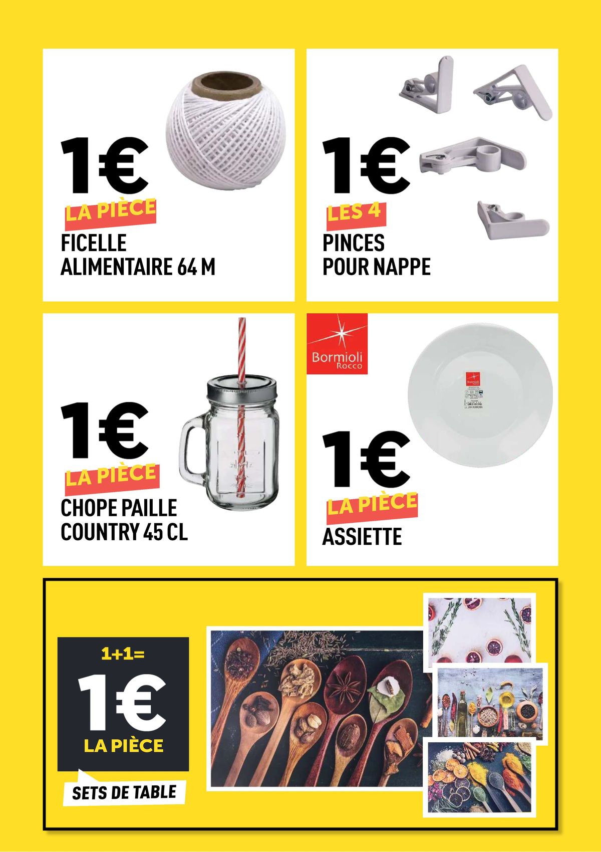 Catalogue ARRIVAGE 1 2 3 €, page 00004