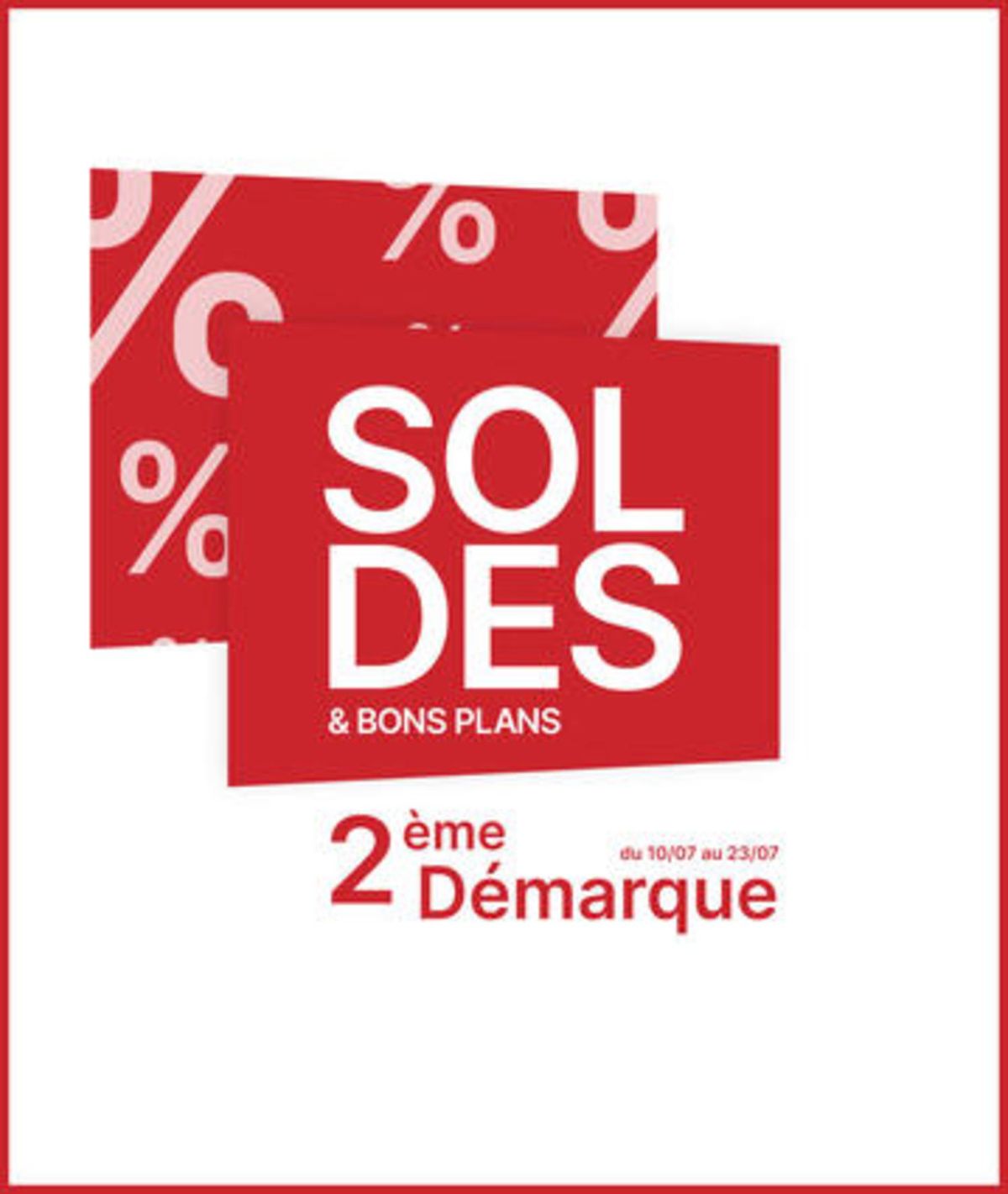 Catalogue Soldes 2ème démarque , page 00001