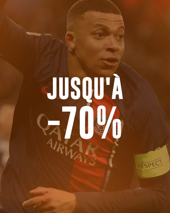 SOLDES jusqu'à -70 %