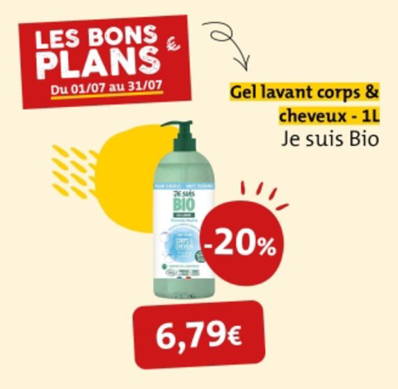Catalogue So.bio | Le Bon Plan du mois ! | 16/07/2024 - 31/07/2024