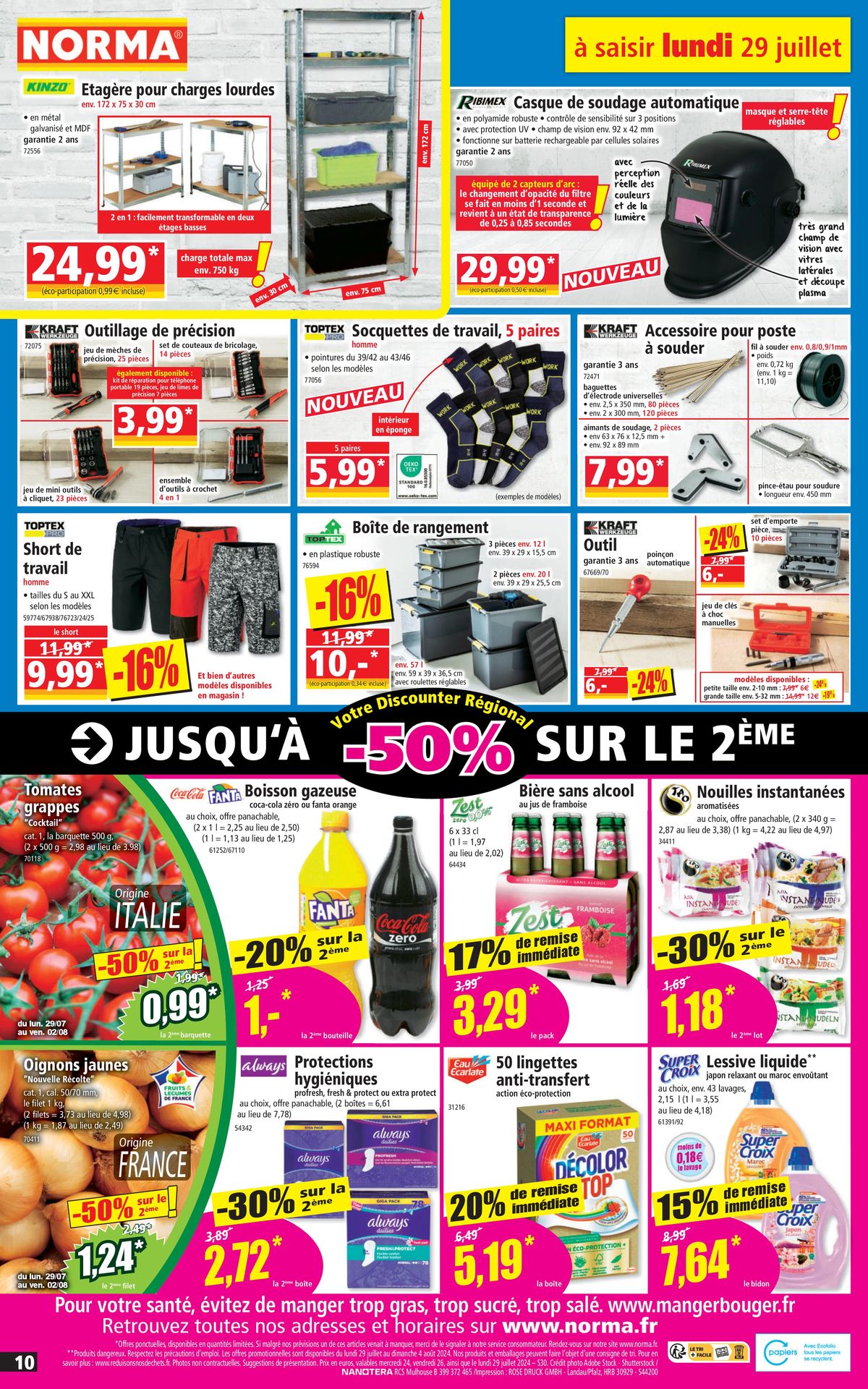 Catalogue JUSQU‘À -50% SUR LE 2ÈME, page 00010