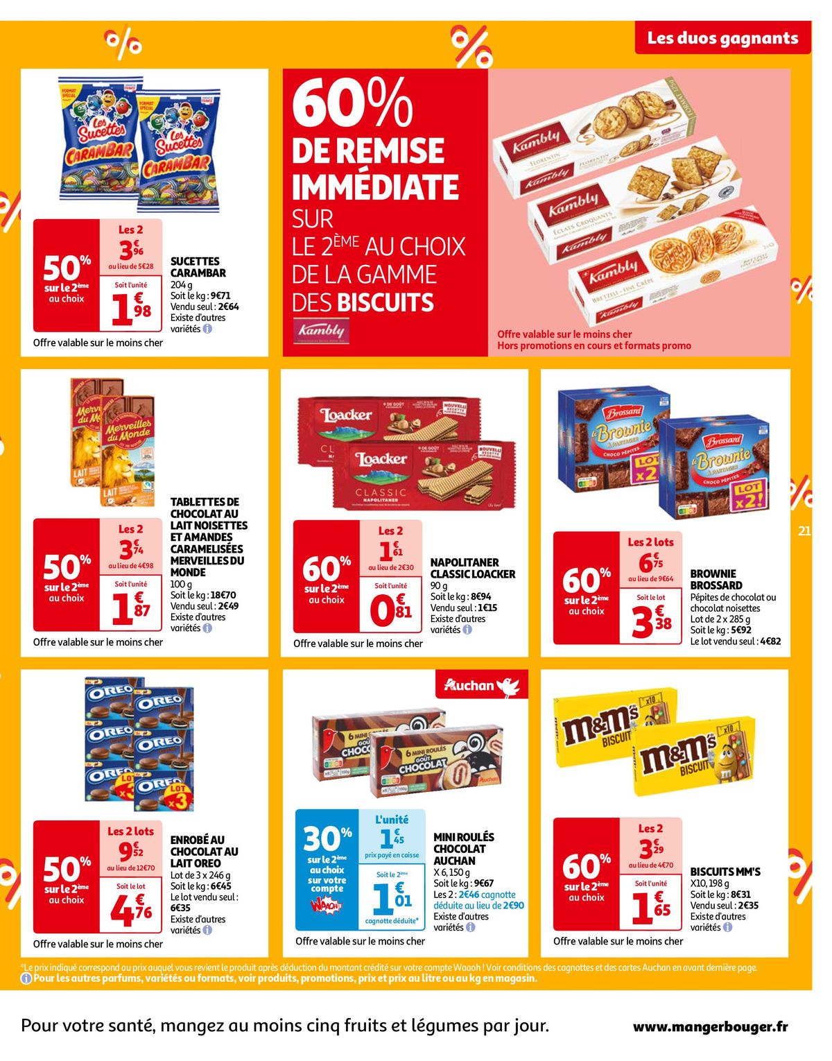 Catalogue Les duos gagnants !, page 00021