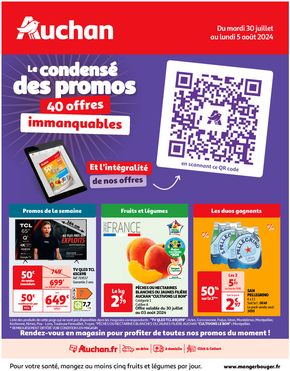 Catalogue Auchan Hypermarché à Istres | Les duos gagnants ! | 30/07/2024 - 05/08/2024