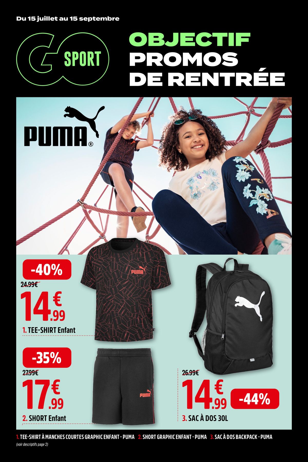 Catalogue OBJECTIF PROMOS DE RENTRÉE, page 00001