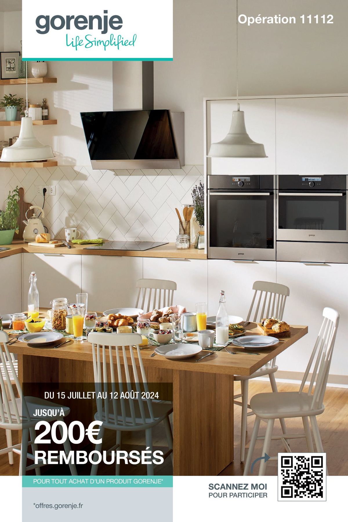 Catalogue  OFFRE GORENJE : JUSQU'À 200€ REMBOURSÉS !, page 00001