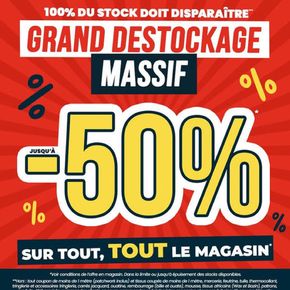 Promos de Meubles et Décoration à Nantes | GRAND DESTOCKAGE MASSIF !  sur Toto | 17/07/2024 - 31/07/2024
