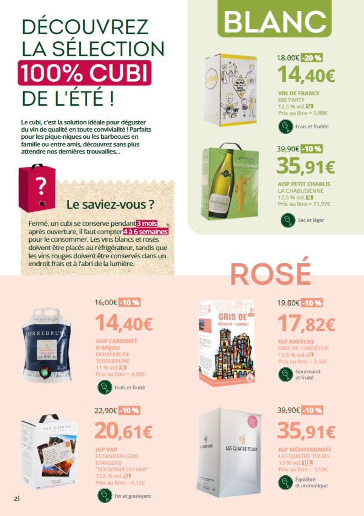 Catalogue Jusqu'au 1er septembre, profitez de -10% sur toute notre sélection !, page 00002