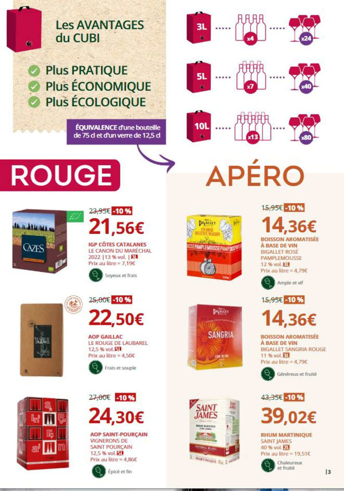 Catalogue Jusqu'au 1er septembre, profitez de -10% sur toute notre sélection !, page 00003