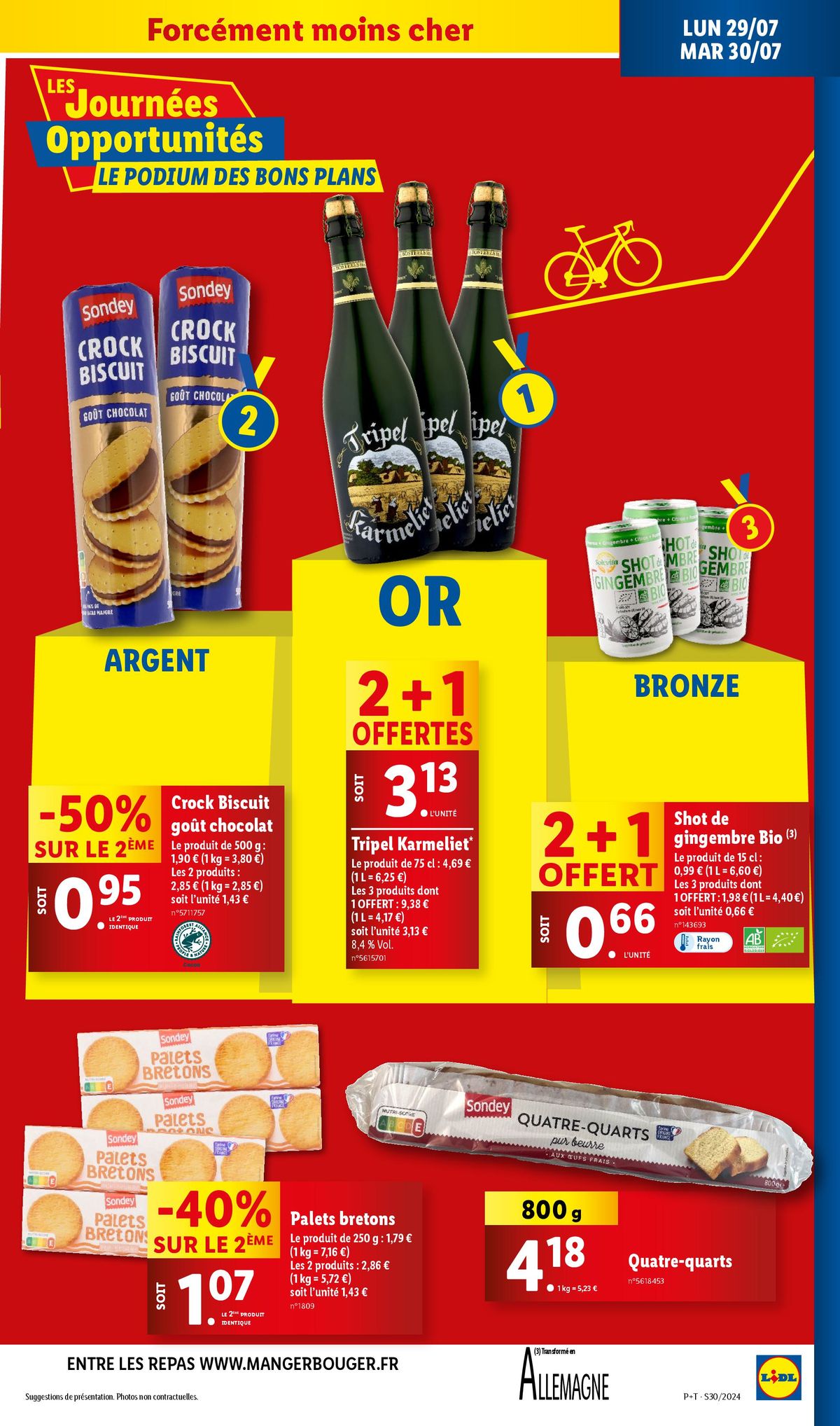 Catalogue Profitez des journées opportunités pour dénicher vos produits du quotidien à prix Lidl, page 00039