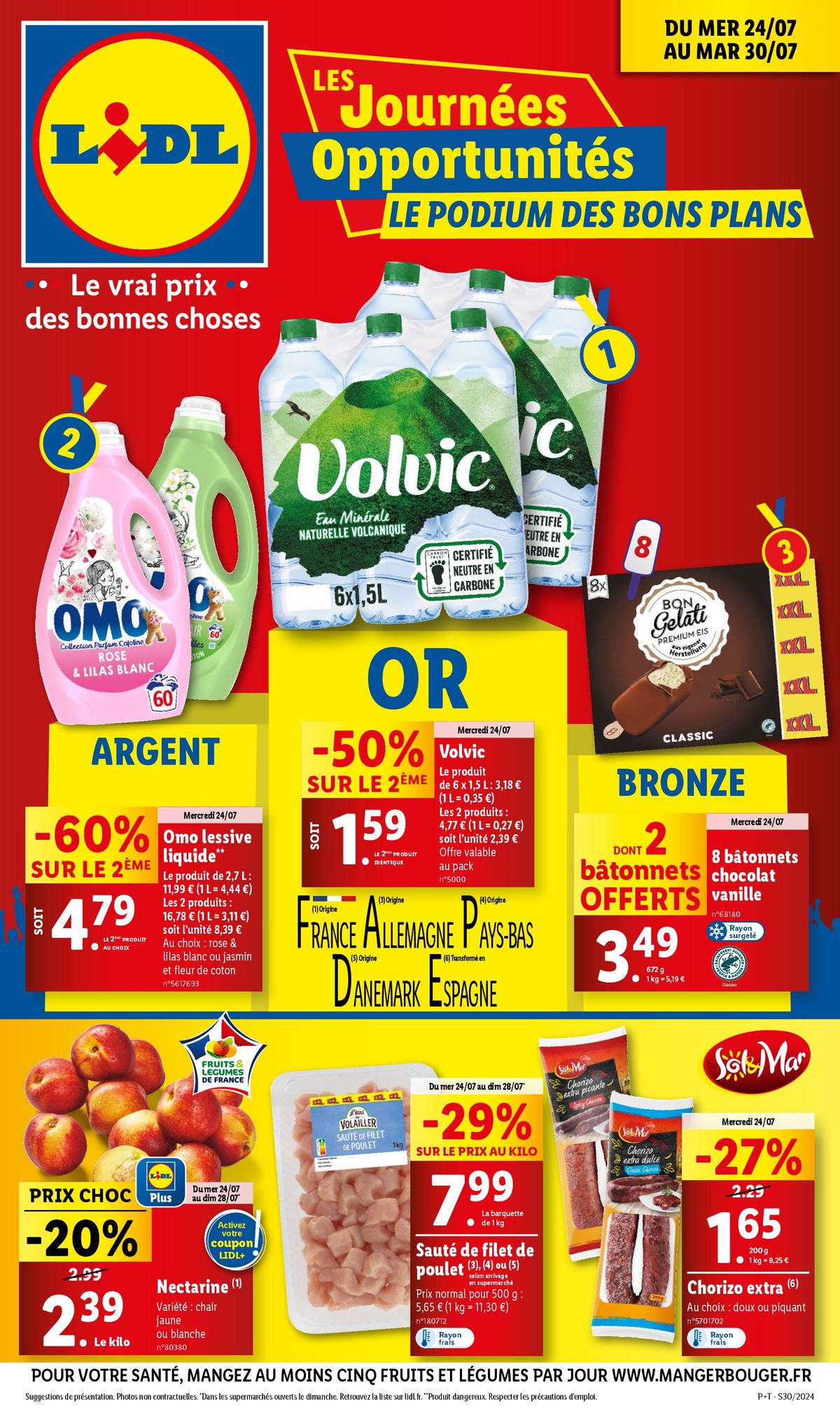 Catalogue Profitez des journées opportunités pour dénicher vos produits du quotidien à prix Lidl, page 00001