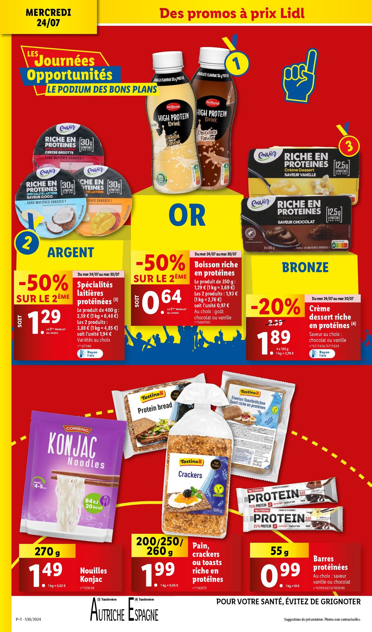 Catalogue Profitez des journées opportunités pour dénicher vos produits du quotidien à prix Lidl, page 00012