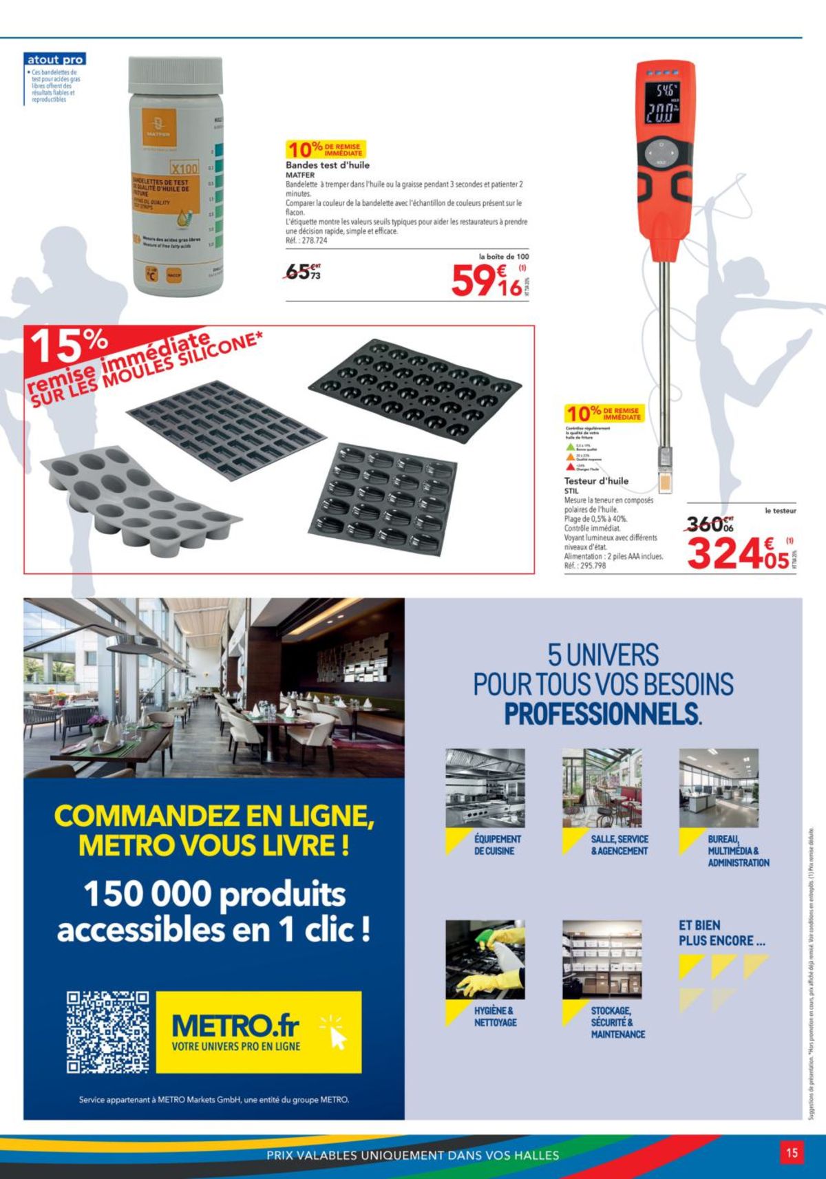 Catalogue Metro Sélection Promos Equipement, page 00006