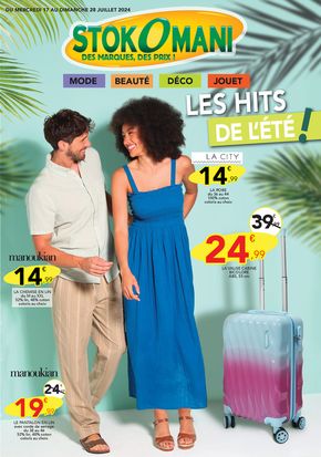 Promos de Bazar et Déstockage à Marseille | Le hits de l'été ! sur Stokomani | 18/07/2024 - 28/07/2024