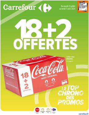 Catalogue Carrefour Market | LE TOP CHRONO DES PROMOS | 23/07/2024 - 05/08/2024