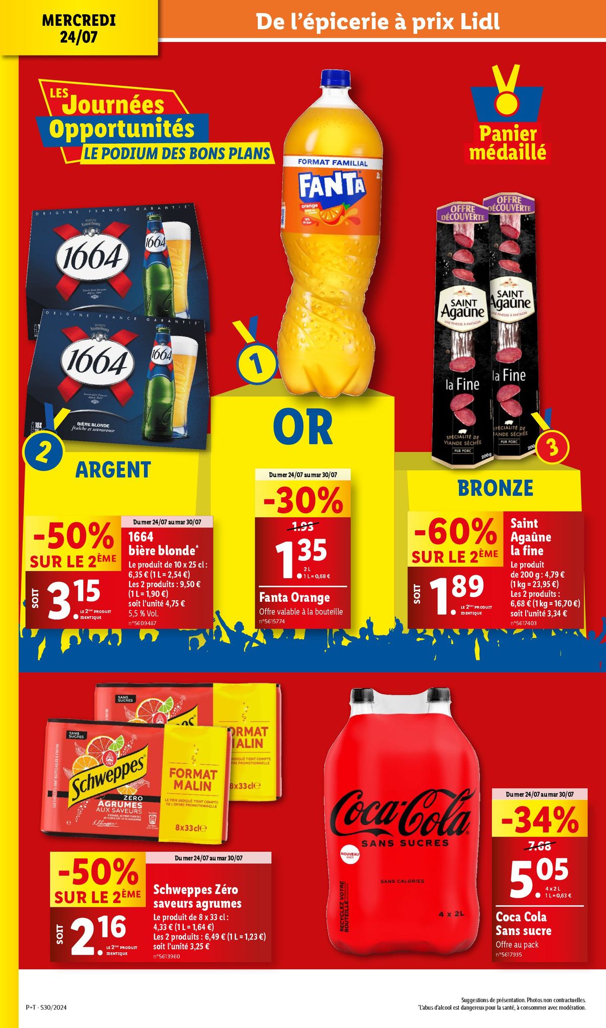 Catalogue Profitez des journées opportunités pour dénicher vos produits du quotidien à prix Lidl, page 00014