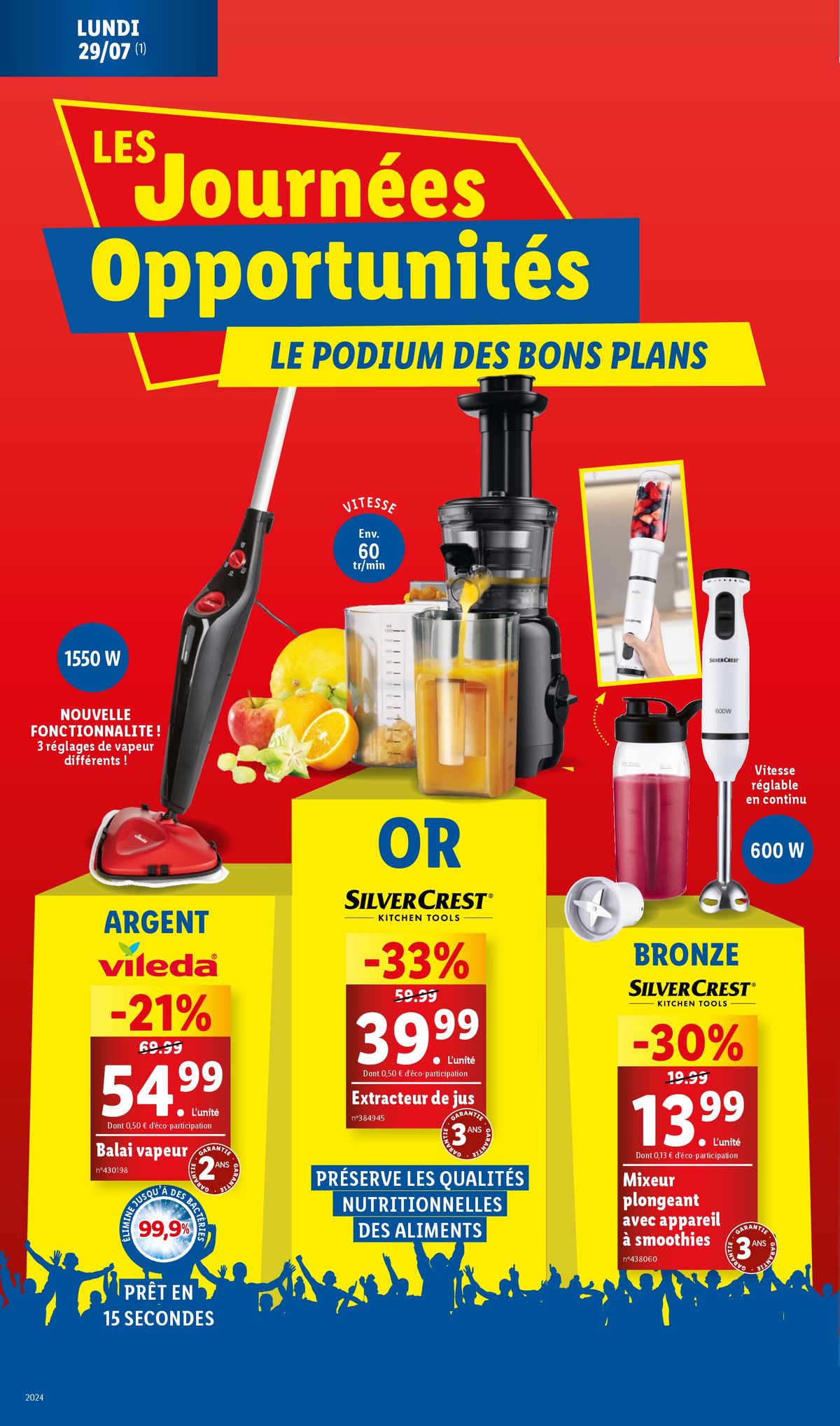 Catalogue Profitez des journées opportunités pour dénicher vos produits du quotidien à prix Lidl, page 00062