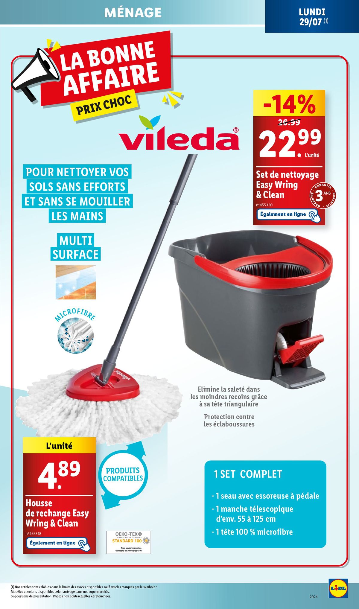 Catalogue Profitez des journées opportunités pour dénicher vos produits du quotidien à prix Lidl, page 00063