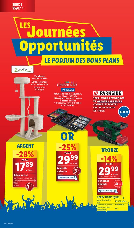 Catalogue Lidl à Paris | Ne passez pas à côté de nos offres bricolage et maison, toujours à prix Lidl ! | 25/07/2024 - 29/07/2024